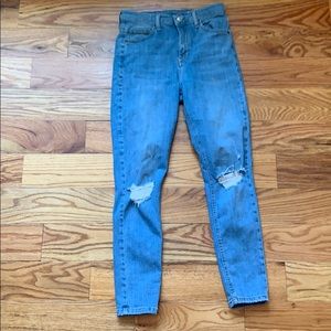 Topshop high waisted jeans